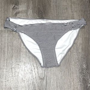 Navy Striped Swim Bottoms